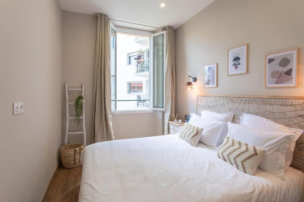 L19 1Bdr Massena Central 2Mins Sea/Promenadeac/Balcony Ніцца Екстер'єр фото